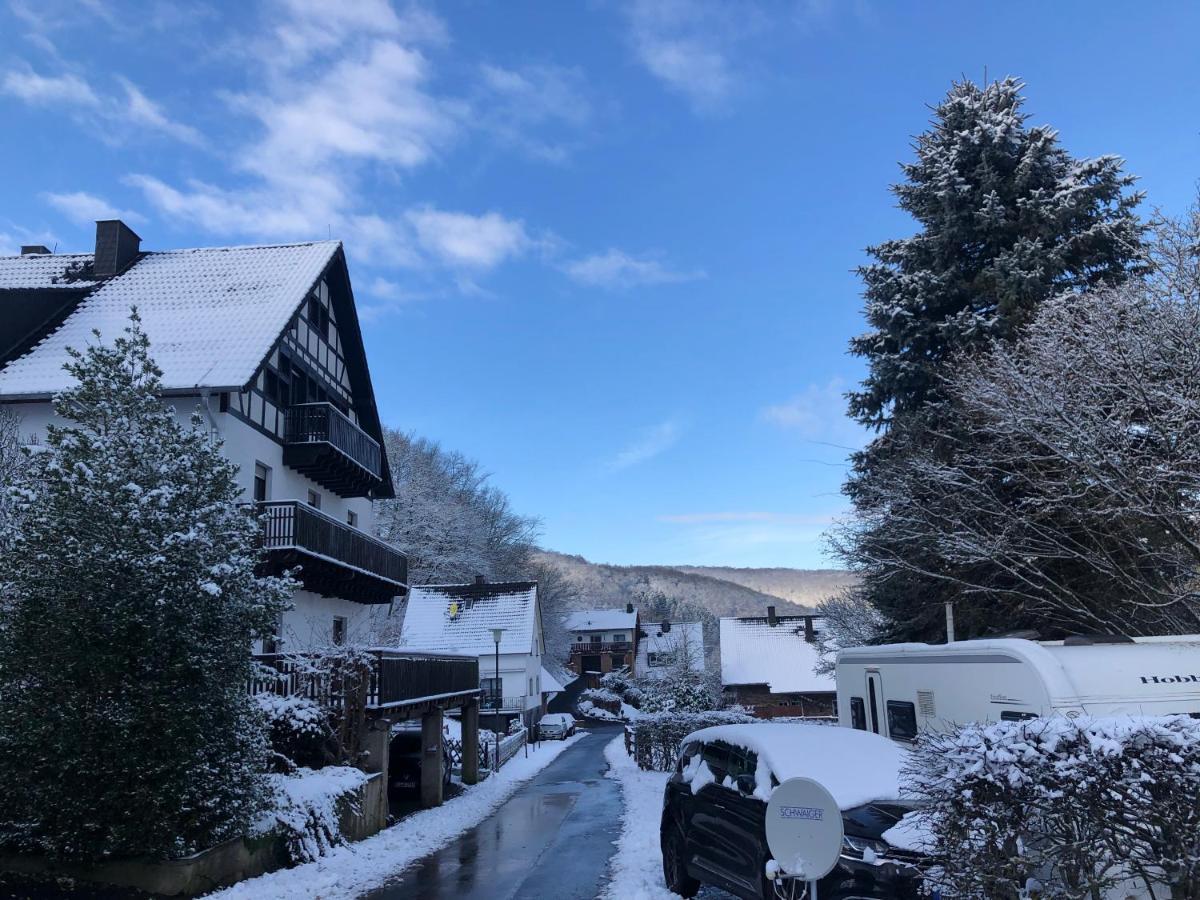 Ferienhaus Waldbaden Im Nationalpark Eifel- Am Bach Schleiden Exteriör bild
