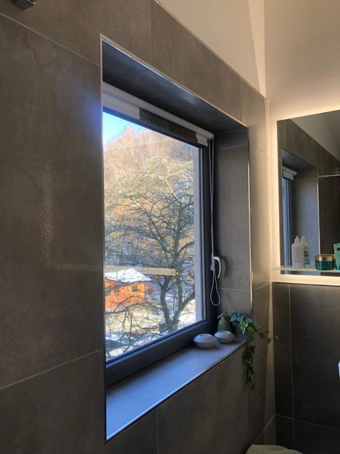 Ferienhaus Waldbaden Im Nationalpark Eifel- Am Bach Schleiden Exteriör bild