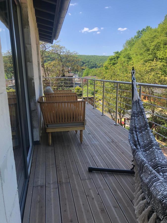 Ferienhaus Waldbaden Im Nationalpark Eifel- Am Bach Schleiden Exteriör bild
