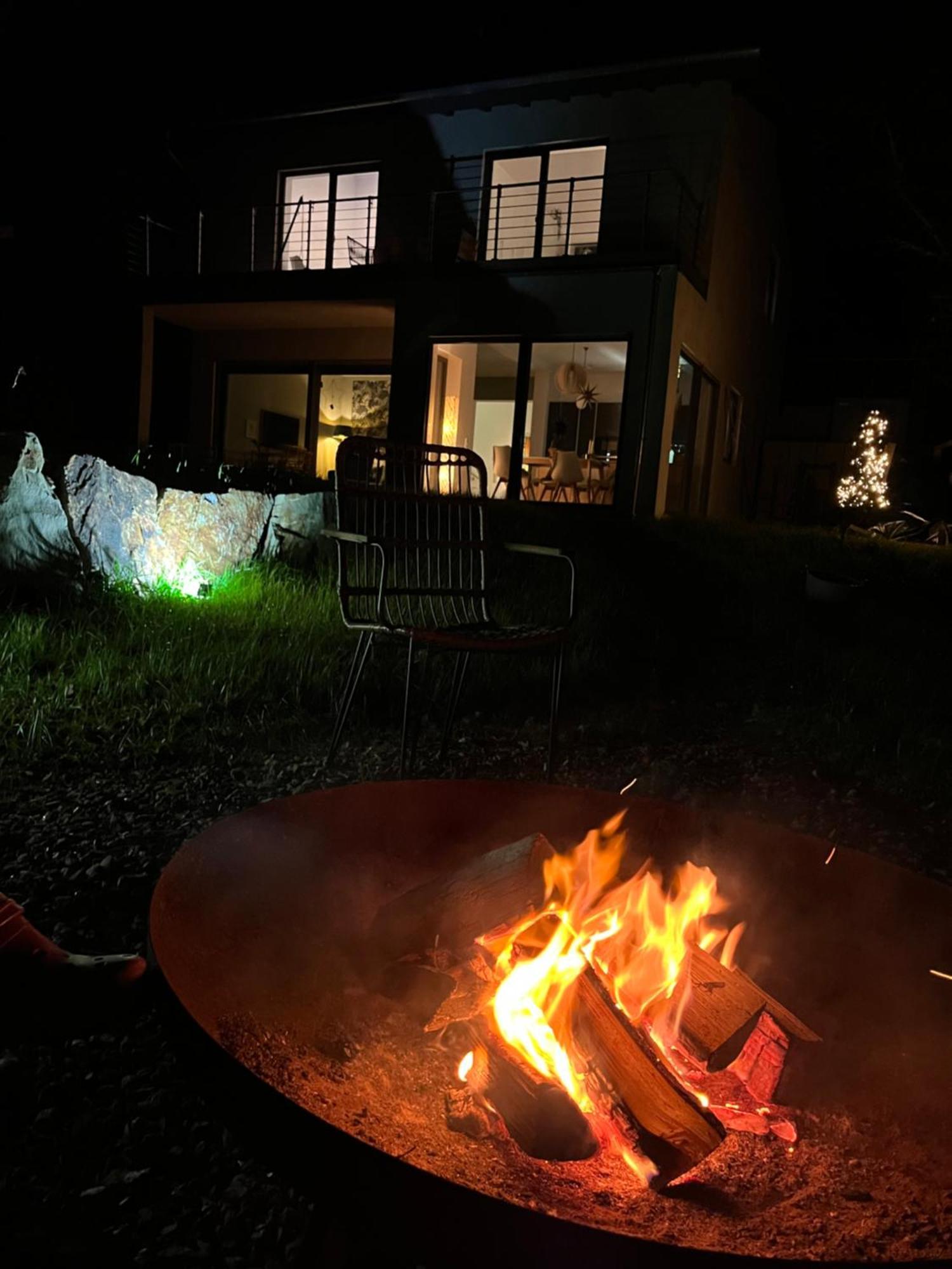Ferienhaus Waldbaden Im Nationalpark Eifel- Am Bach Schleiden Exteriör bild