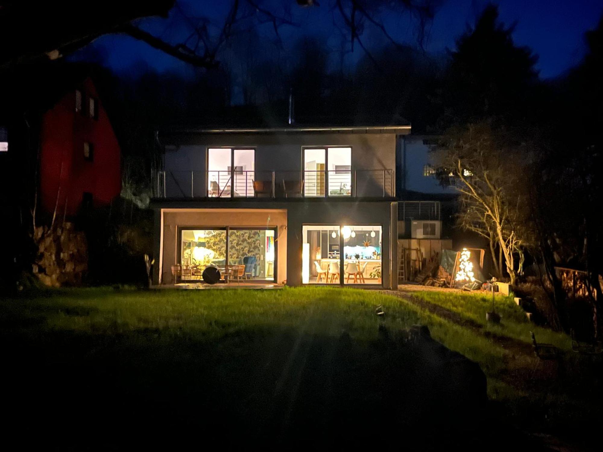 Ferienhaus Waldbaden Im Nationalpark Eifel- Am Bach Schleiden Exteriör bild
