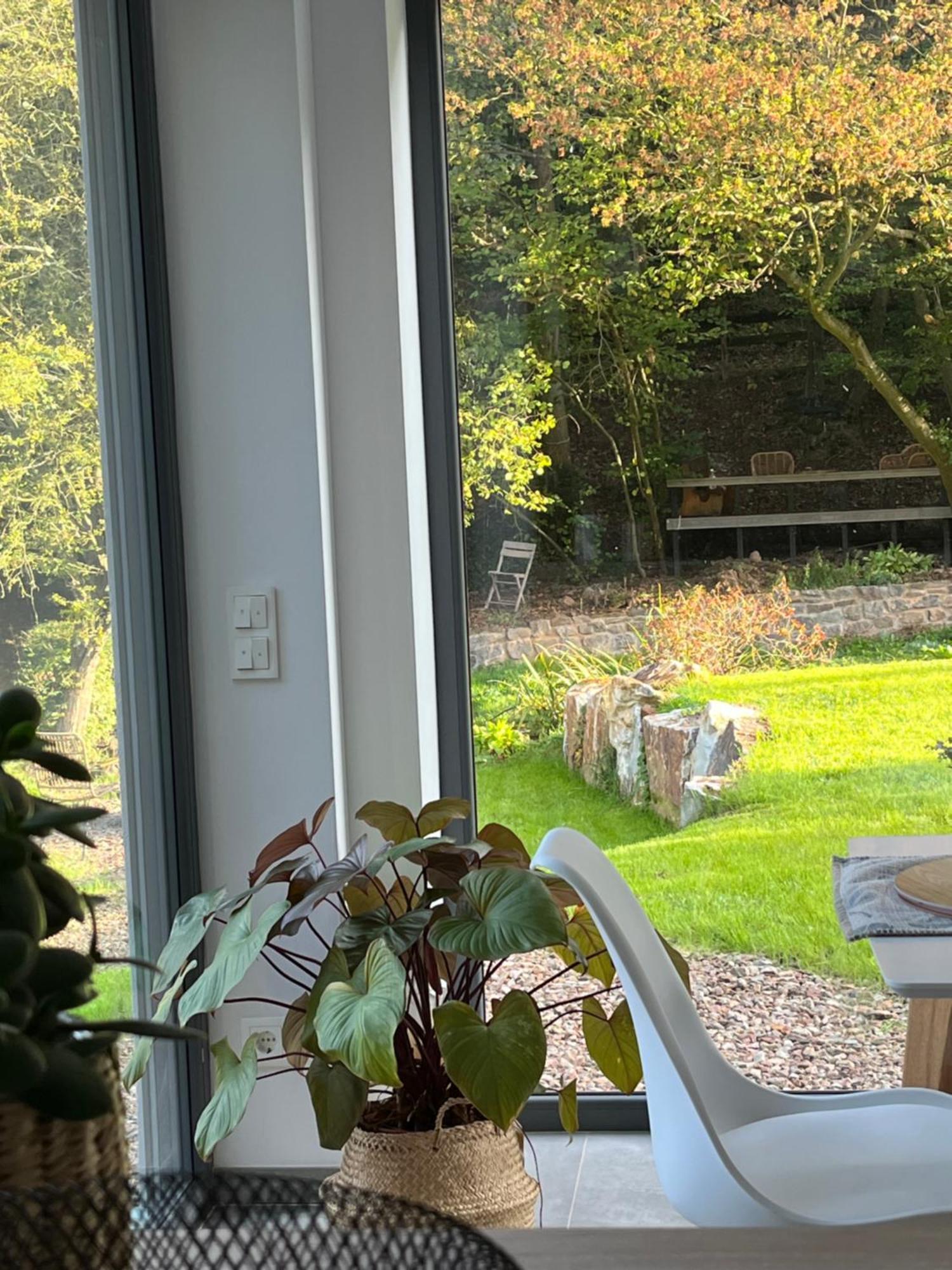 Ferienhaus Waldbaden Im Nationalpark Eifel- Am Bach Schleiden Exteriör bild